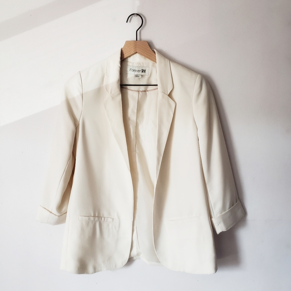 Cream Blazer